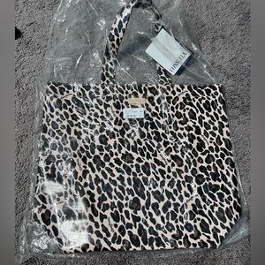 Consuela cheetah big tote
